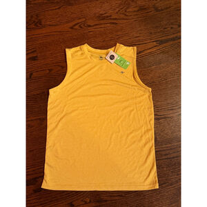 Boys Athletic Works Yellow Tank Top XL (14-16)